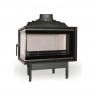 Каминная топка BeF Home Optim 8 CP/CL (Black/Silver)