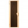 Стеклянная дверь для сауны Tesli Comfort  80x205
