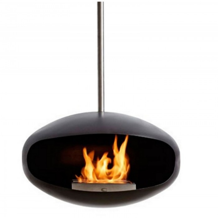 Биокамин Cocoon Fires Aeris Hanging Cocoon Black